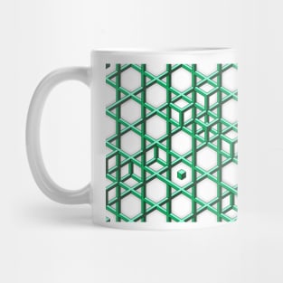 Sacred Isometry II (Penrose triangles) Mug